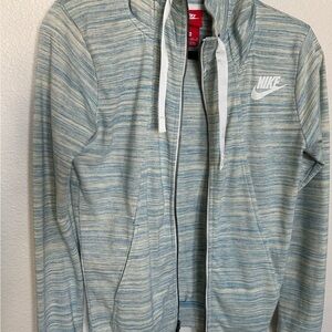 Nike Blue Striped jacket